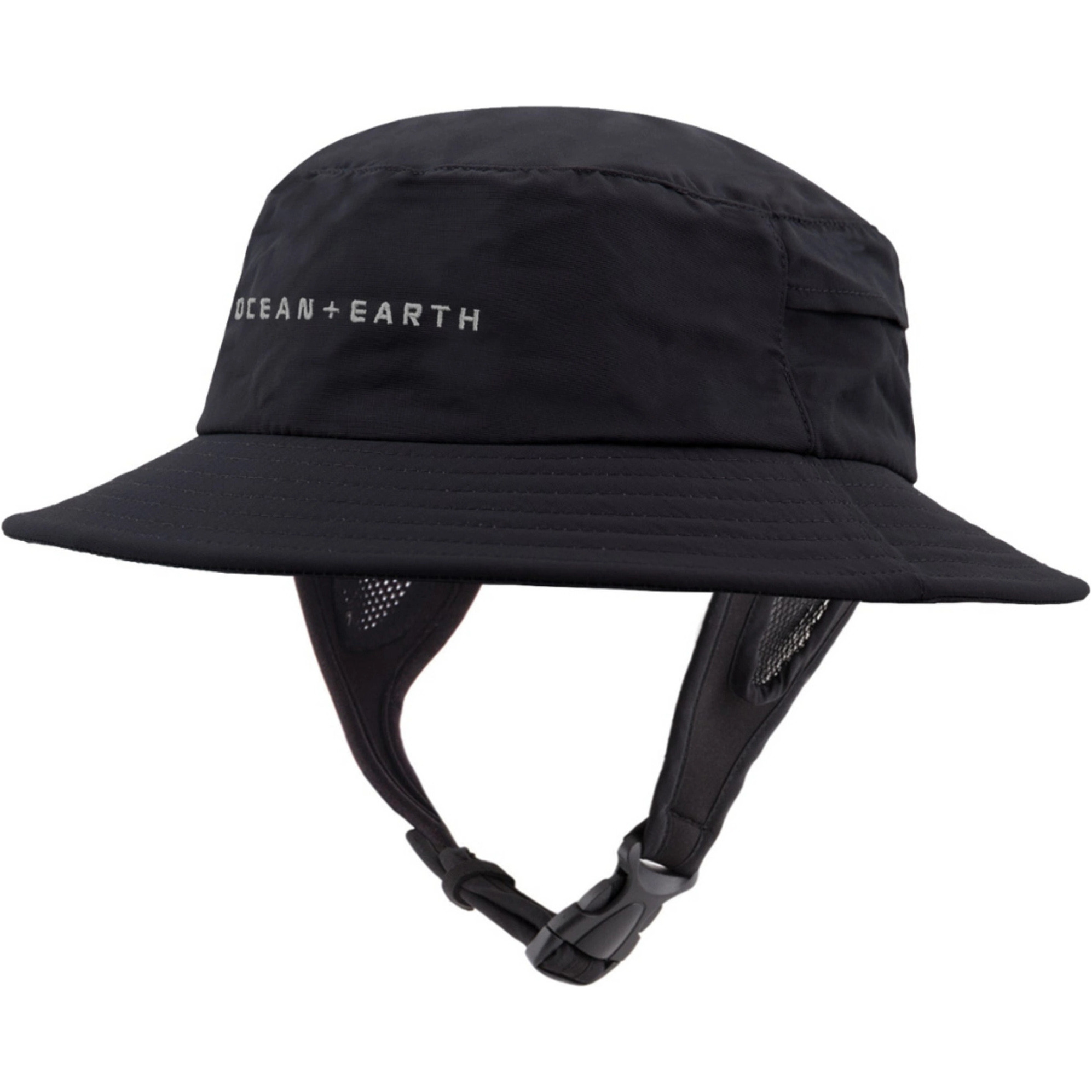 2025 Ocean And Earth Bingin Soft Peak Surf Hat SMHA03B - Black